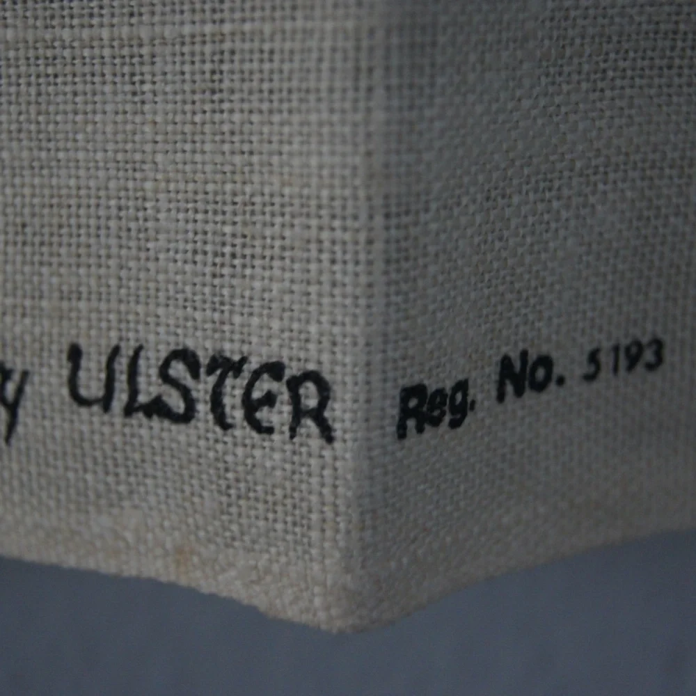 New Old Stock NOS Vintage Unused Irish Linen- Ulster Weavers No. 5193 Baseball